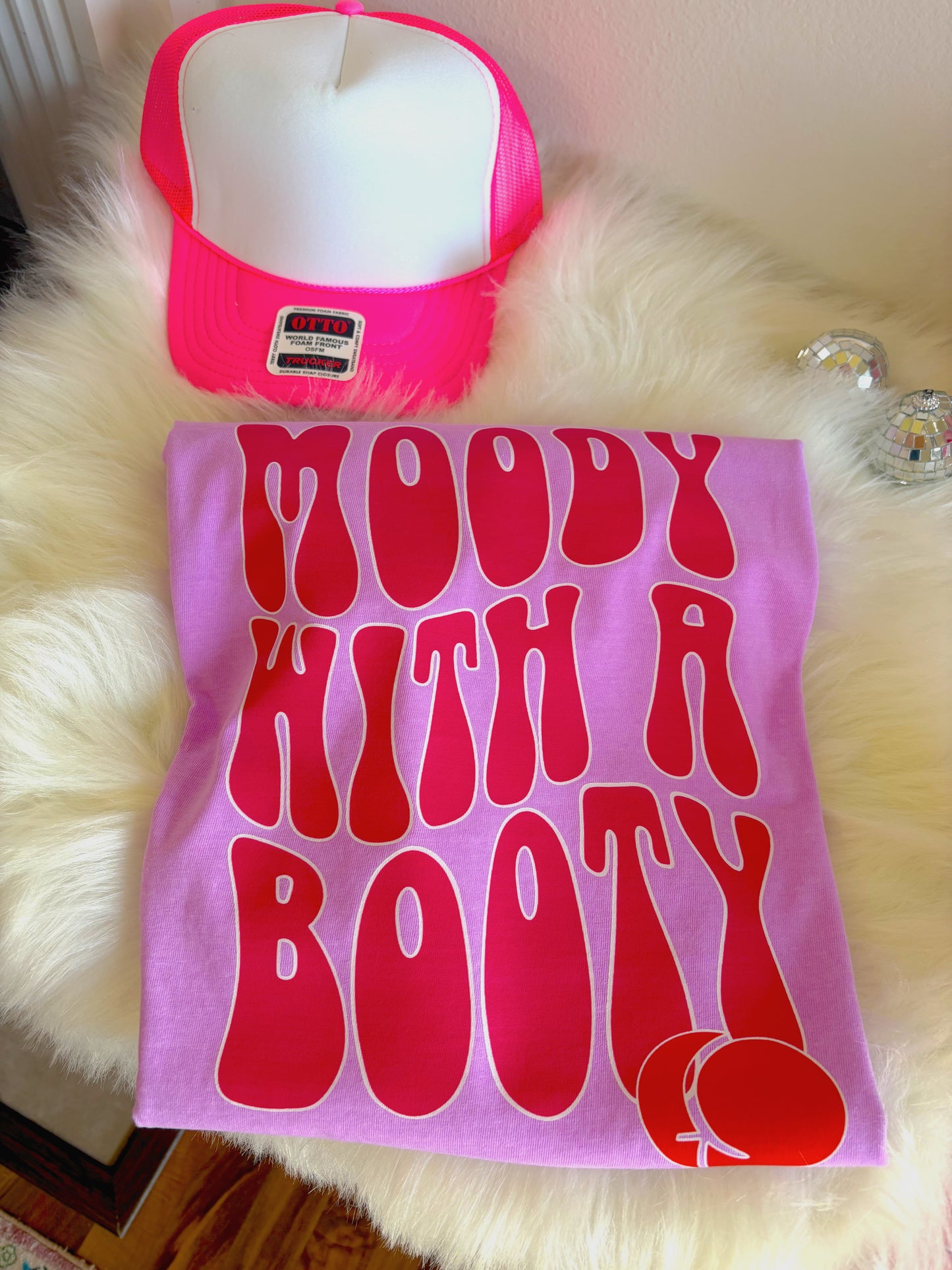Moody With A Booty (on back) DTF Graphics
