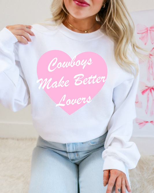 Cowboys Make Better Lovers DTF Graphics