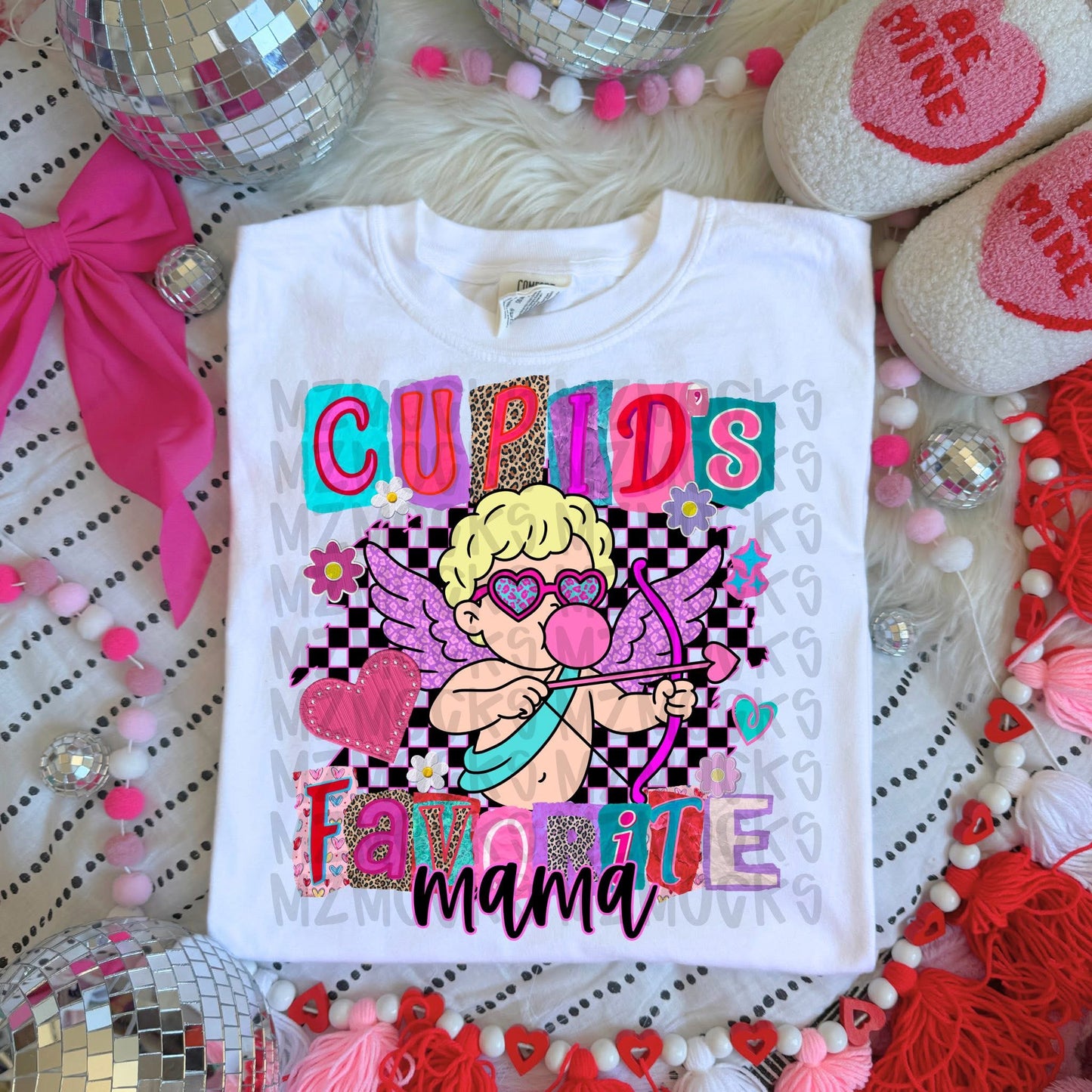 Cupid’s Favorite Mama DTF Graphics