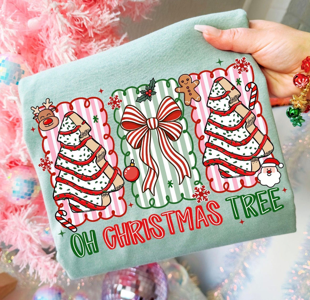 Oh Christmas Tree DTF Graphics