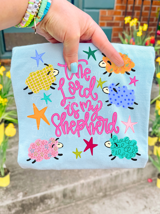 The Lord Is My Shepherd DTF Graphics