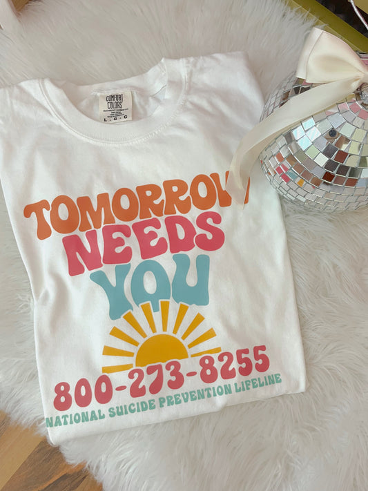 Tomorrow Needs You DTF Graphics