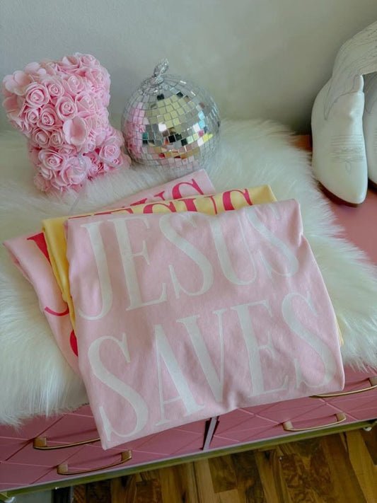Jesus Saves DTF Graphics