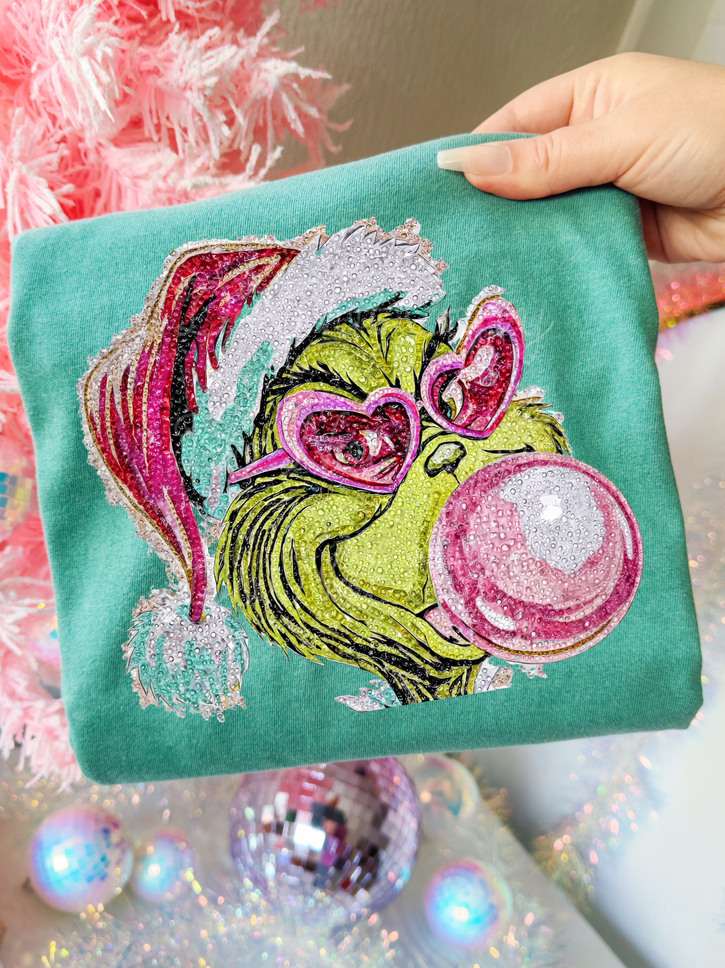 Green Man Bubblegum DTF Graphics