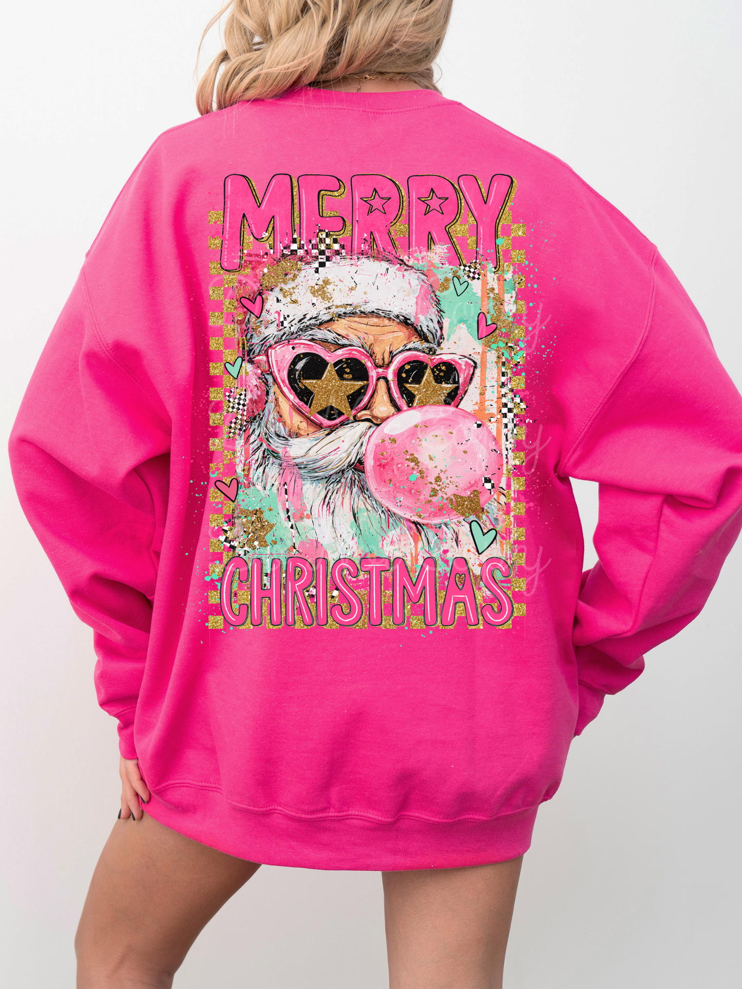 Merry Christmas (on back) DTF Graphics