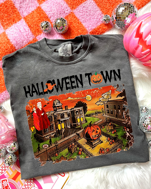 Halloween Town DTF Graphics