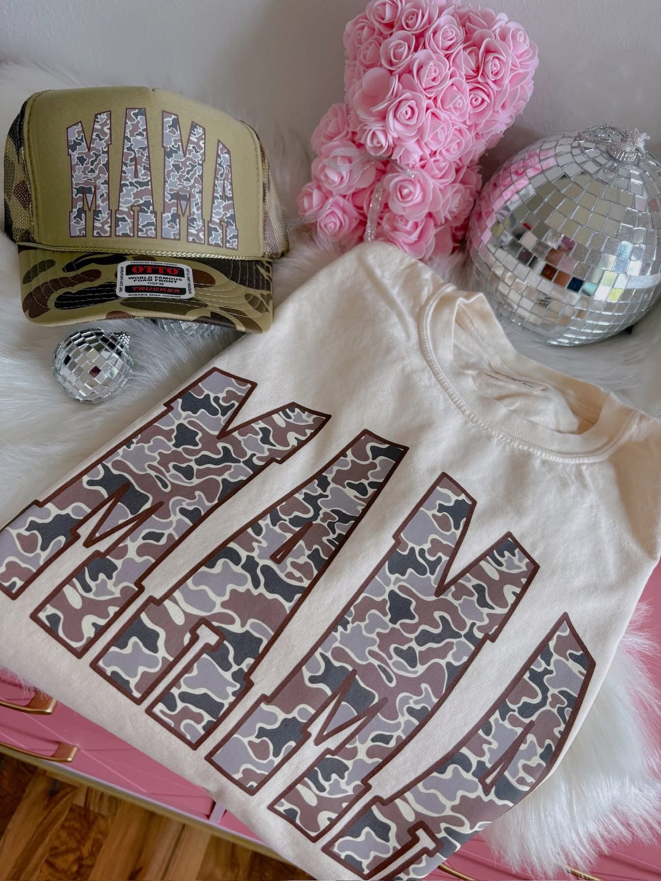 Camo Mama DTF Graphics