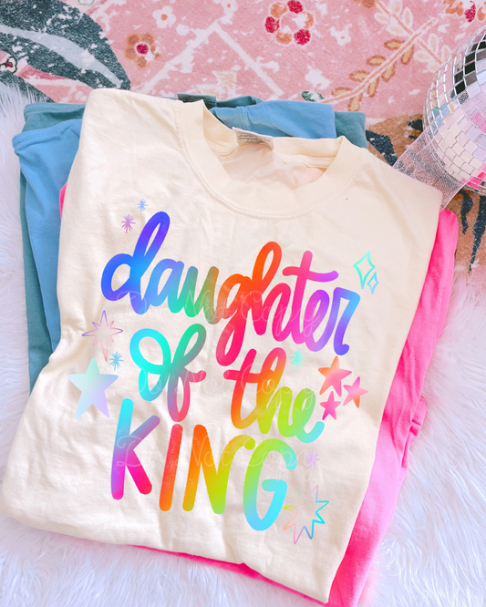 Daughter Of The King DTF Graphics