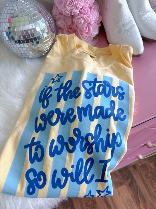 If The Stars Were Made To Worship DTF Graphics