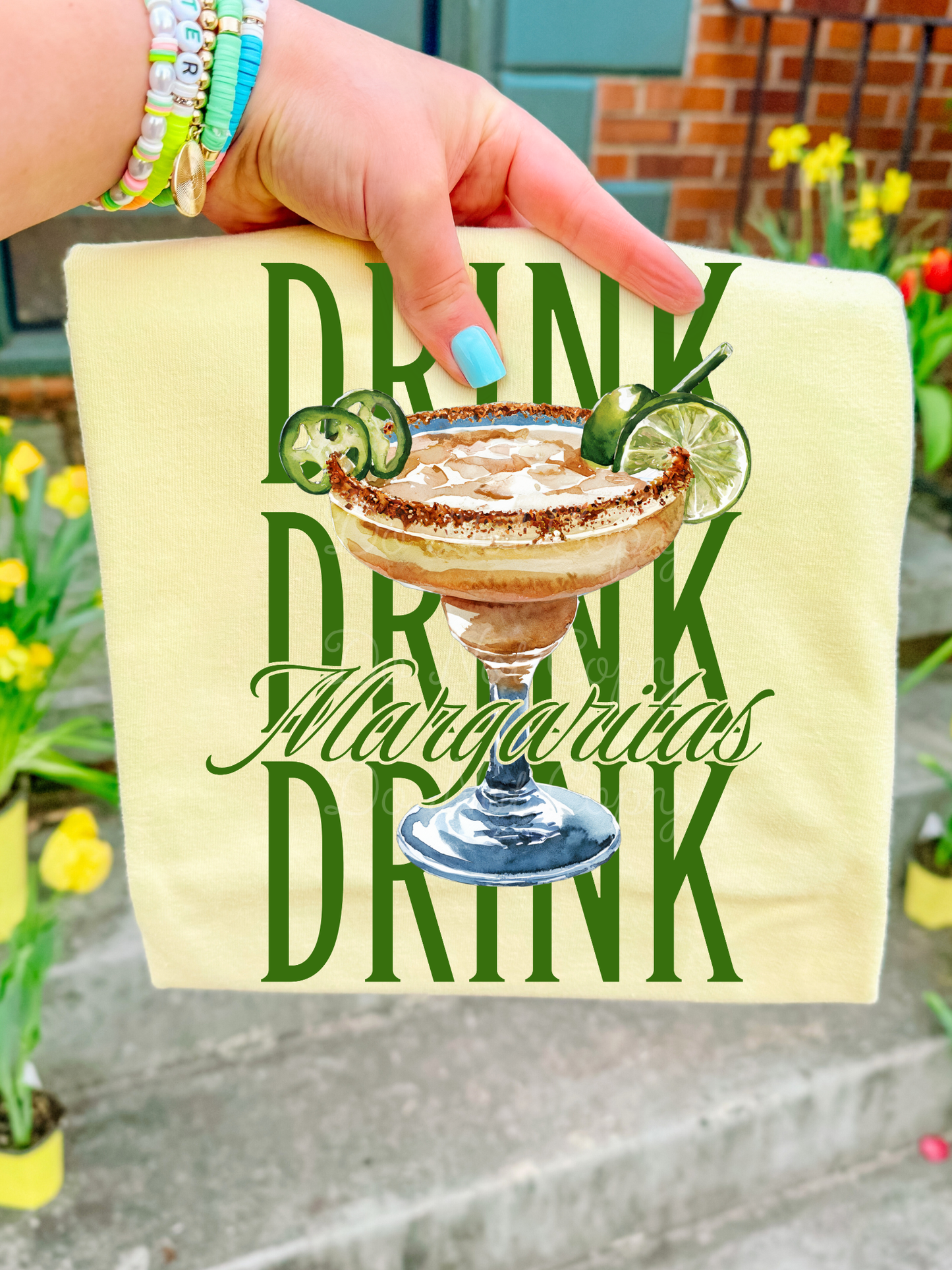 Drink Margaritas DTF Graphics