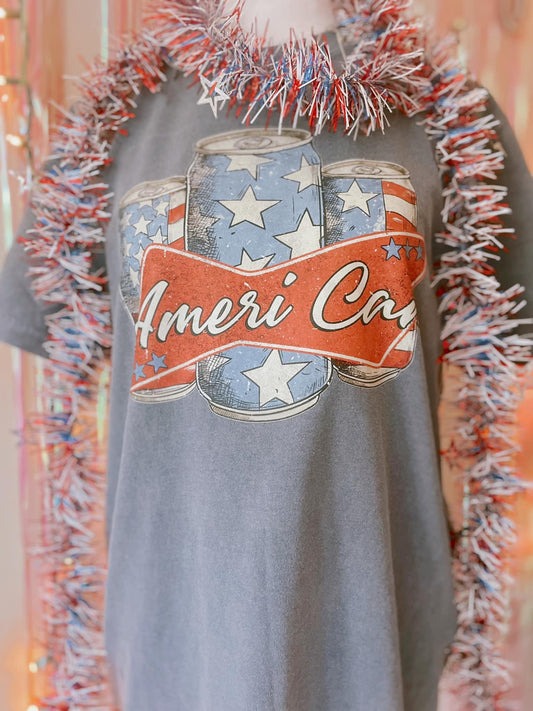American Beer Patriotic DTF Graphics