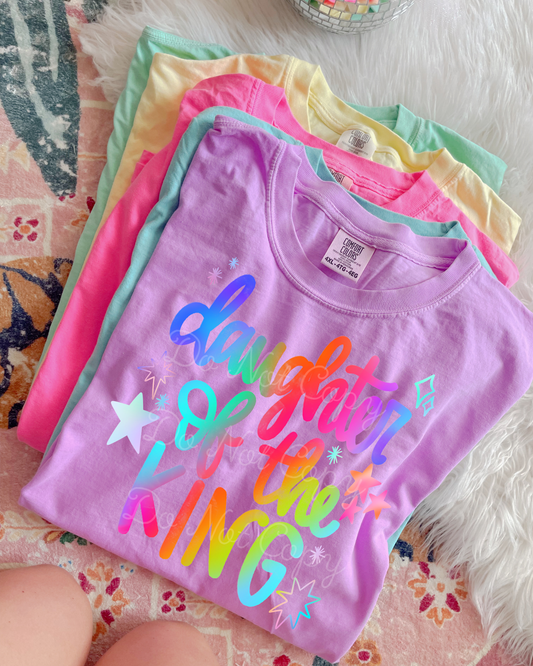 Daughter Of The King DTF Graphics