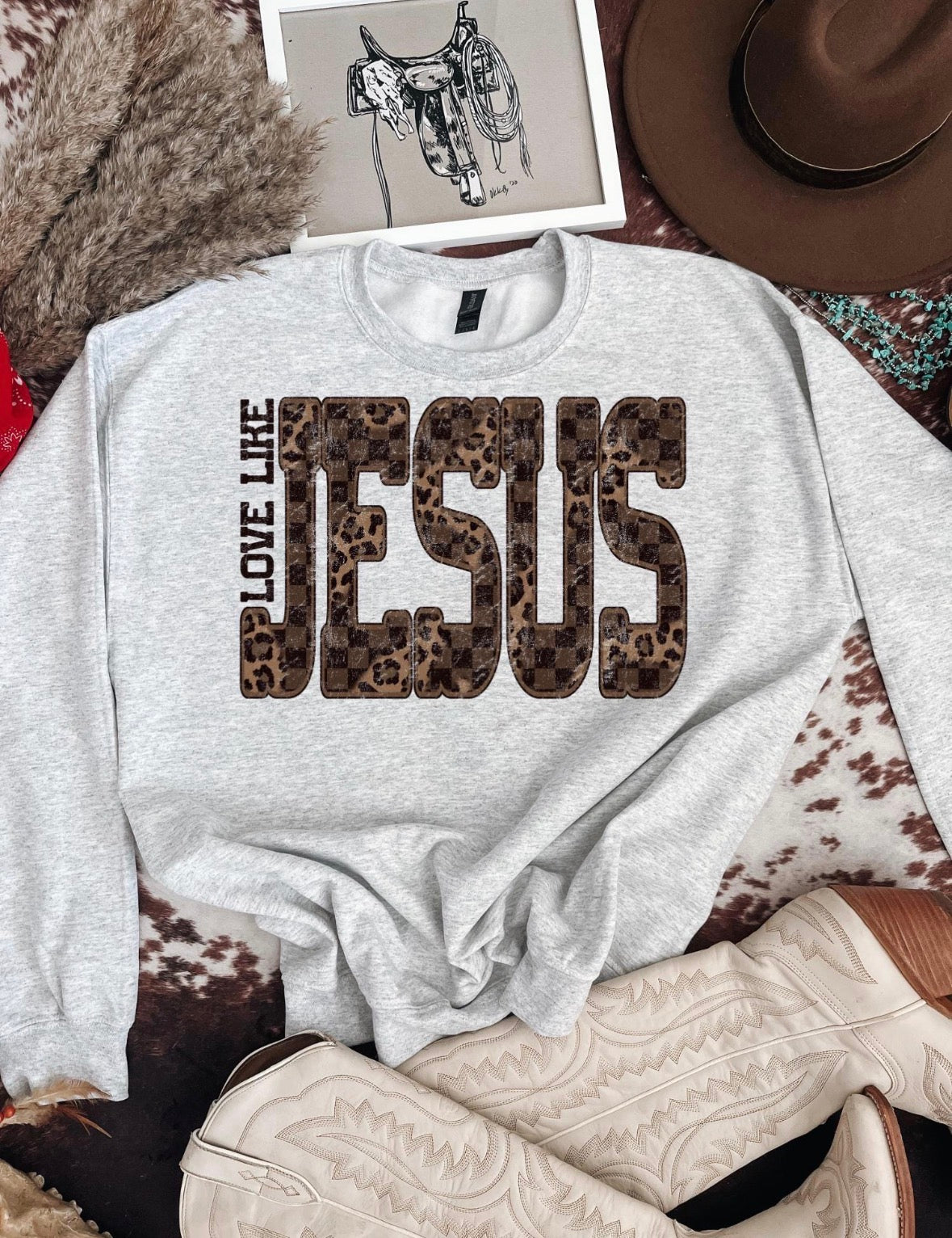Love Like Jesus DTF Graphics