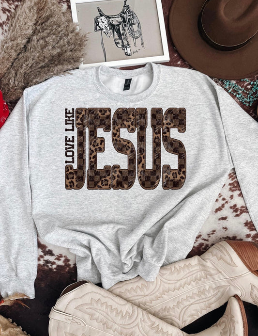 Love Like Jesus DTF Graphics