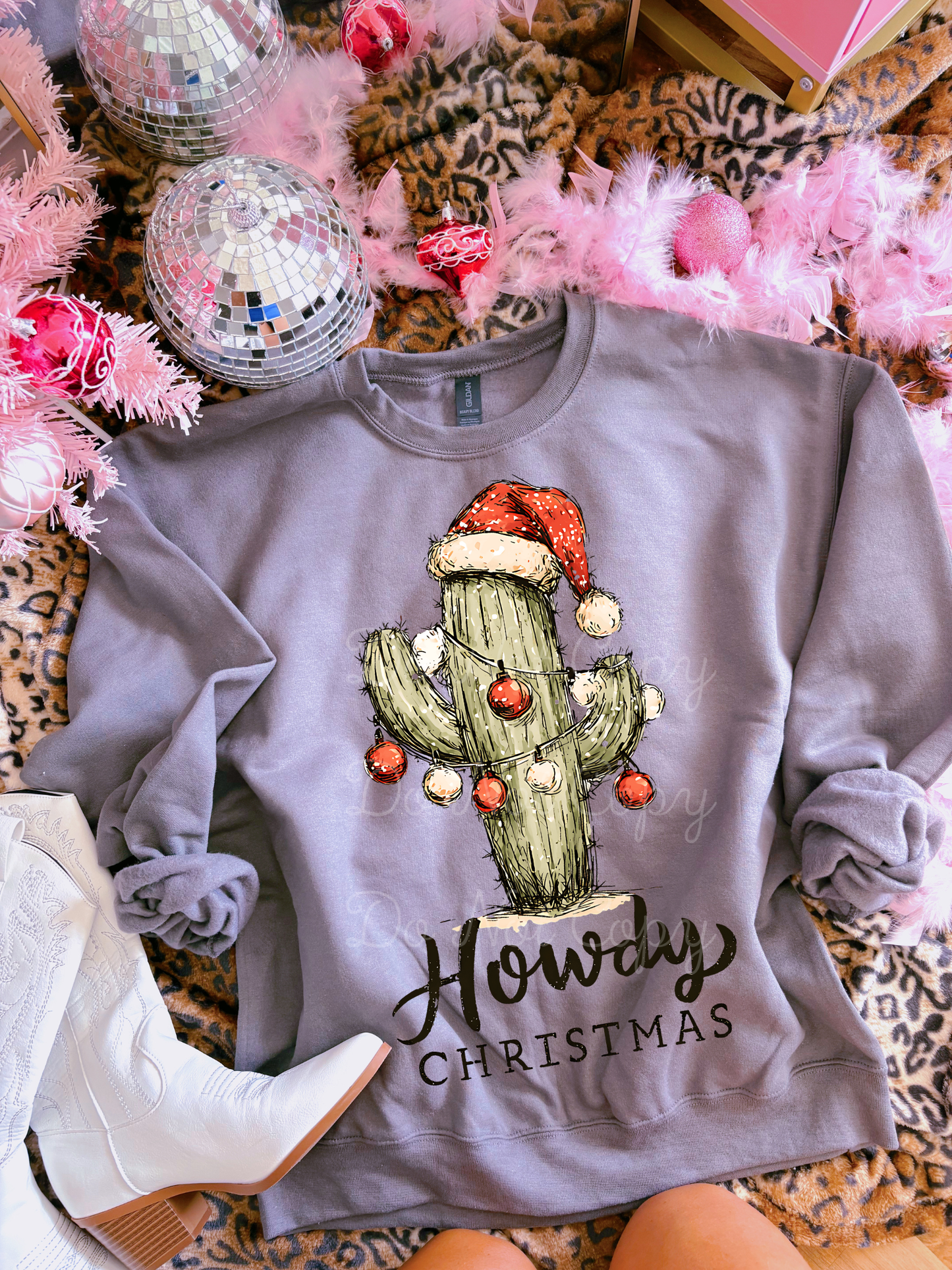 Howdy Christmas DTF Graphics
