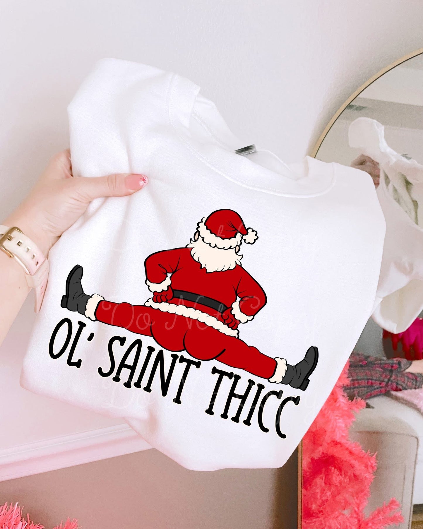 Ol' Saint Thicc DTF Graphics