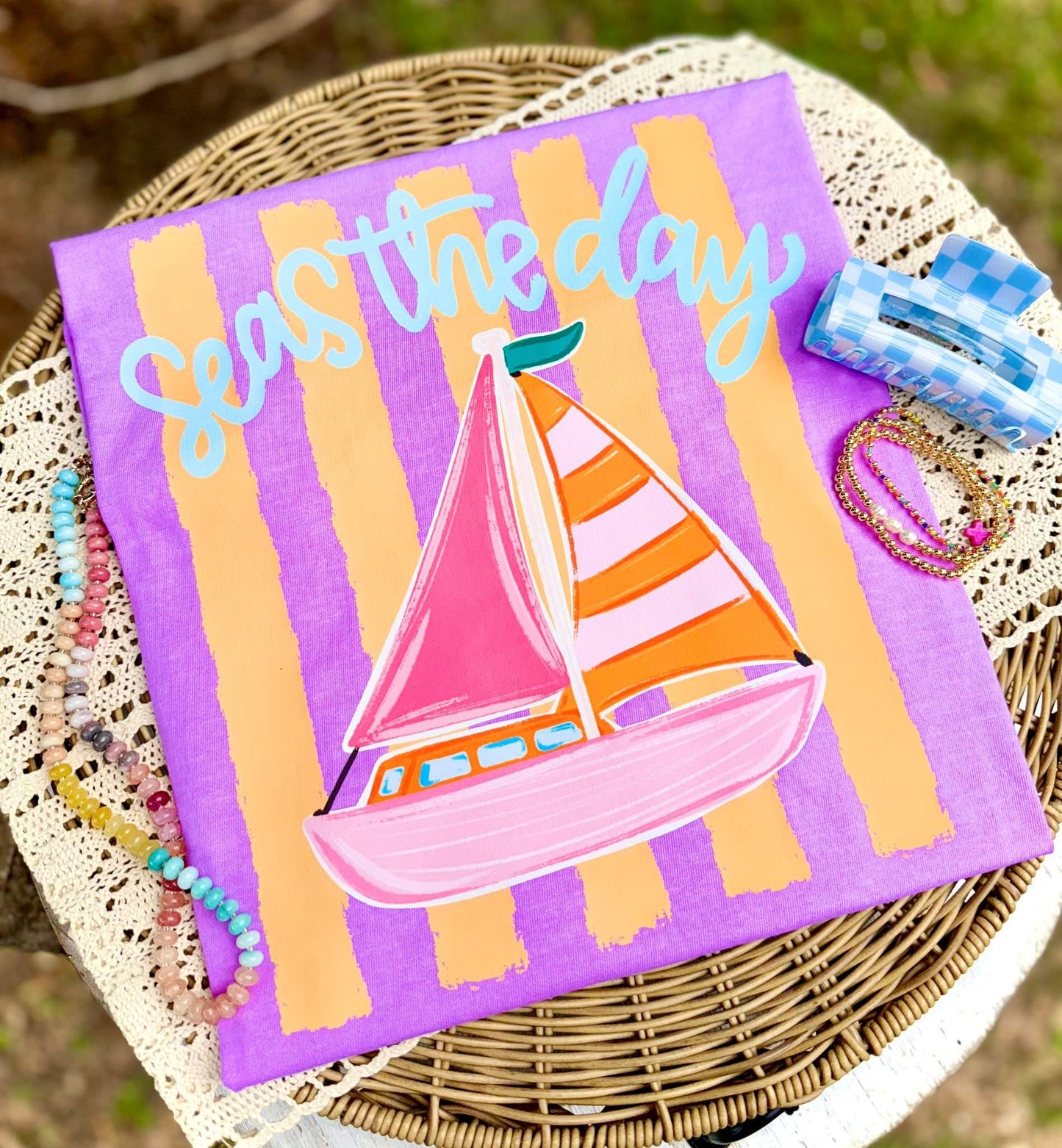 Seas The Day DTF Graphics
