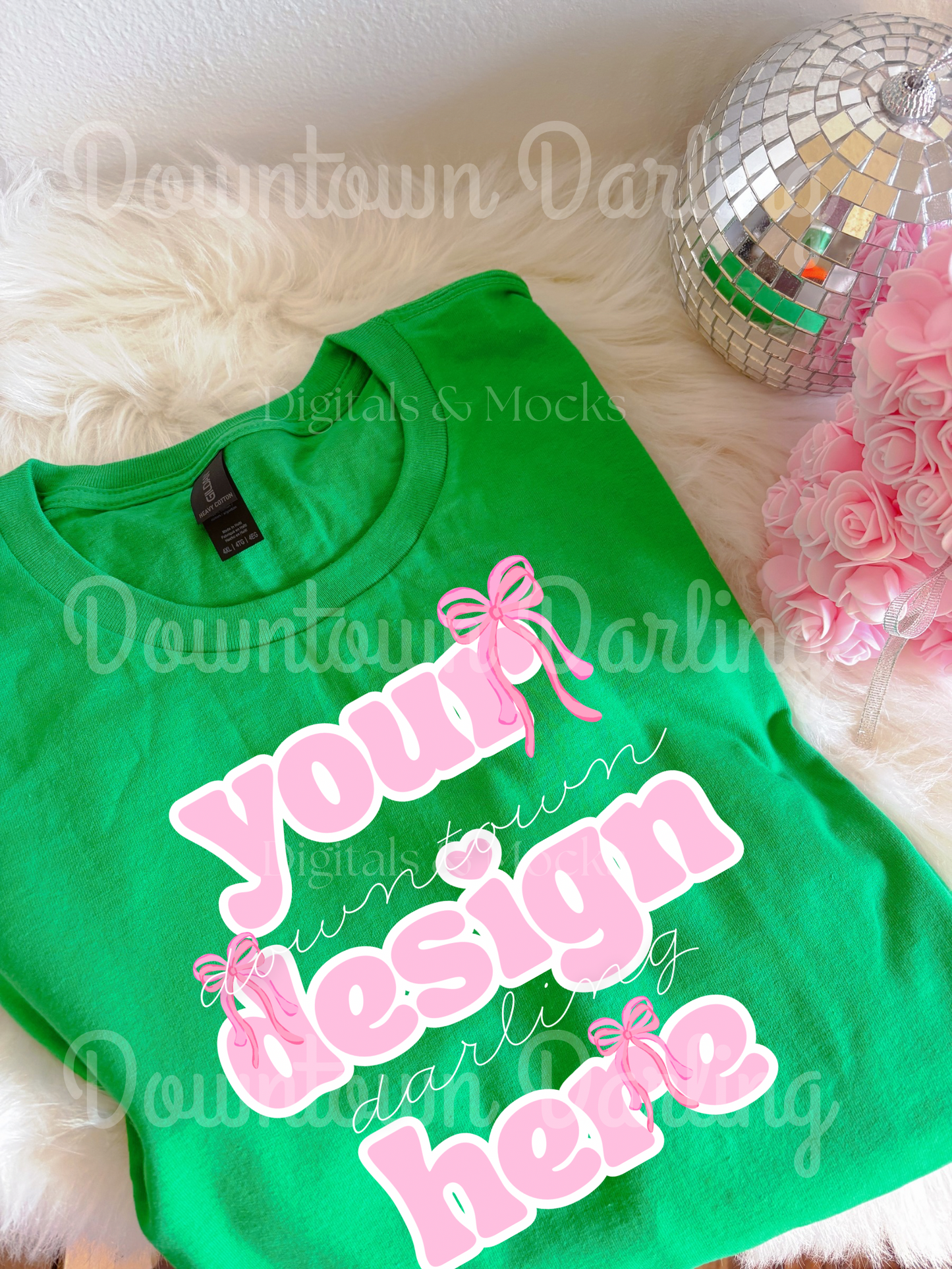 Irish Green Gildan Mock-Up