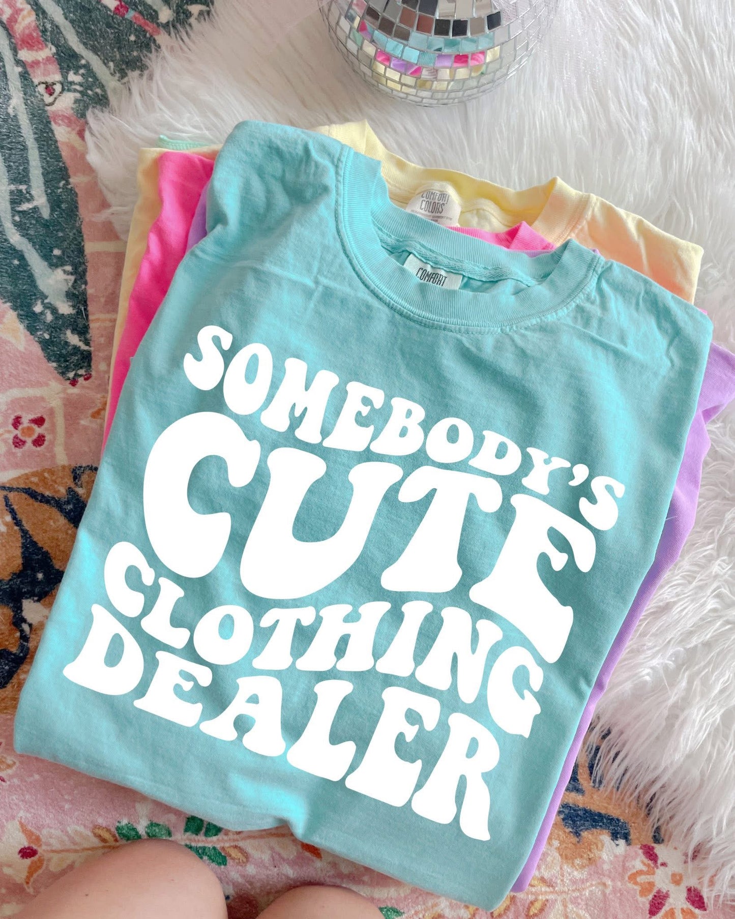 Somebody's Cute Clothing Dealer DTF Graphics