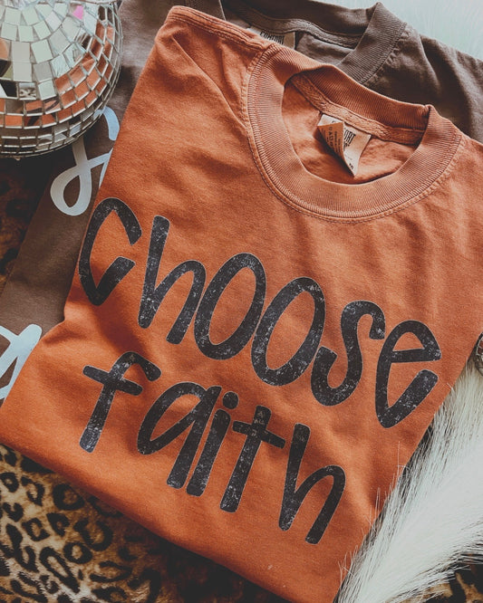 Choose Faith DTF Graphics