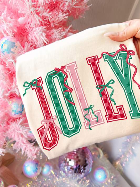 Jolly Bows DTF Graphics