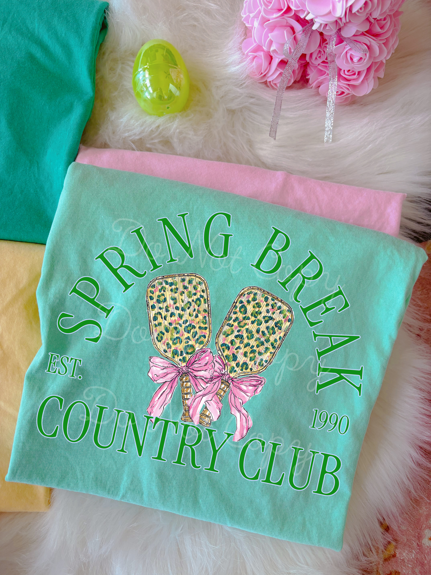 Spring Break Country Club DTF Graphics