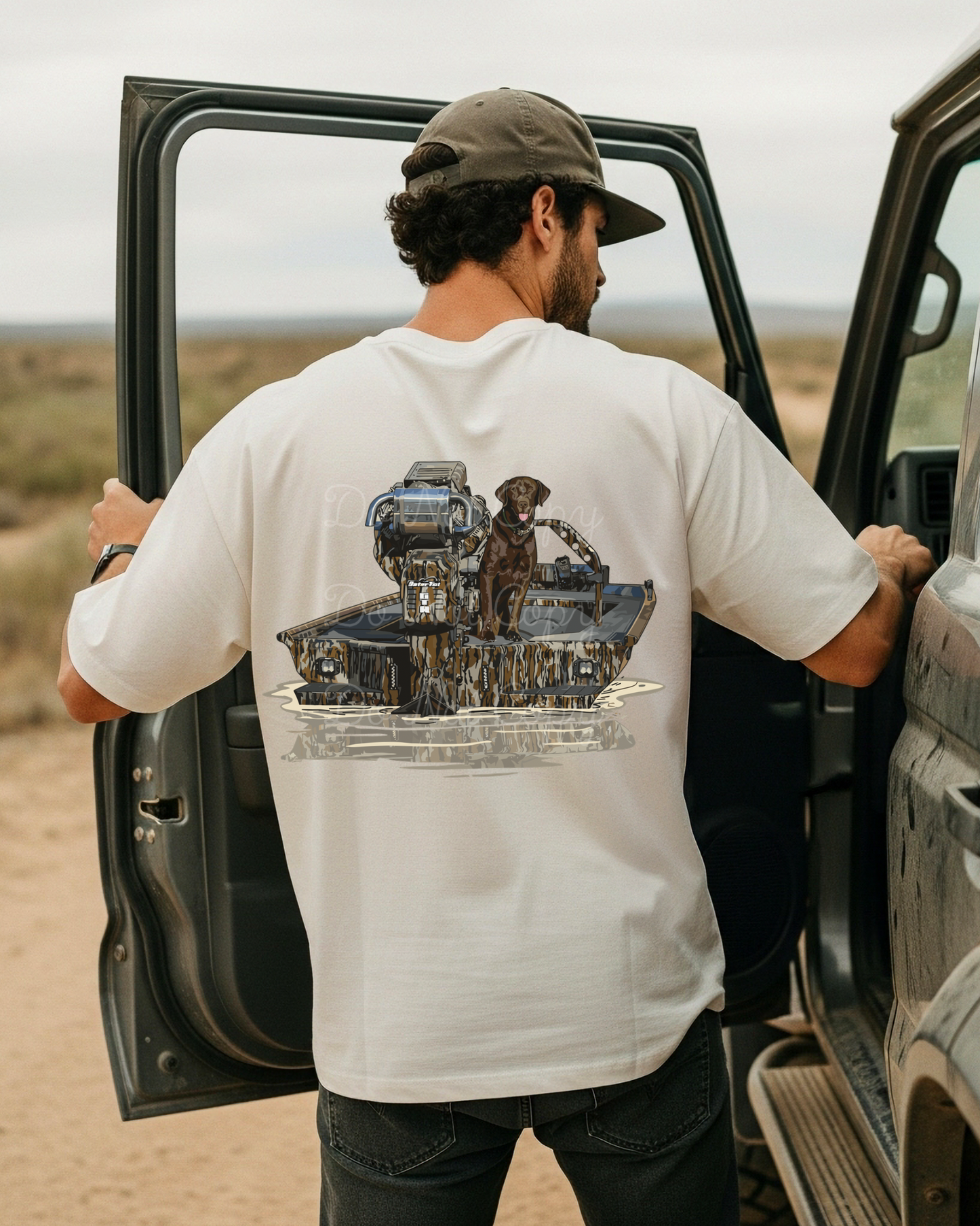 Bottomland Boat (on back) DTF Graphics