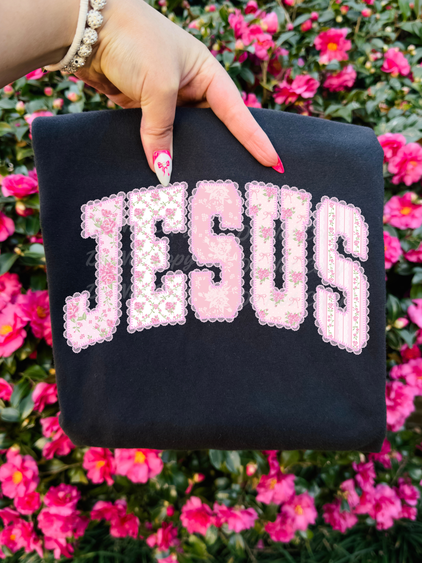Pastel Jesus DTF Graphics
