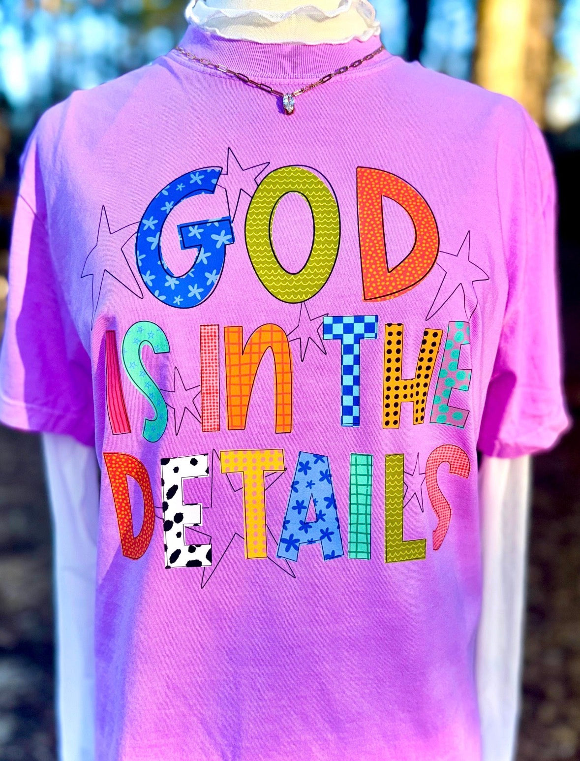 God Is In The Details DTF Graphics