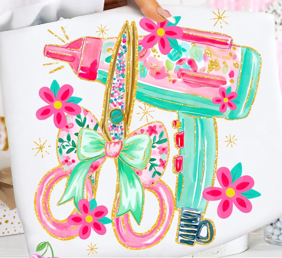 Hair Stylist DTF Graphics