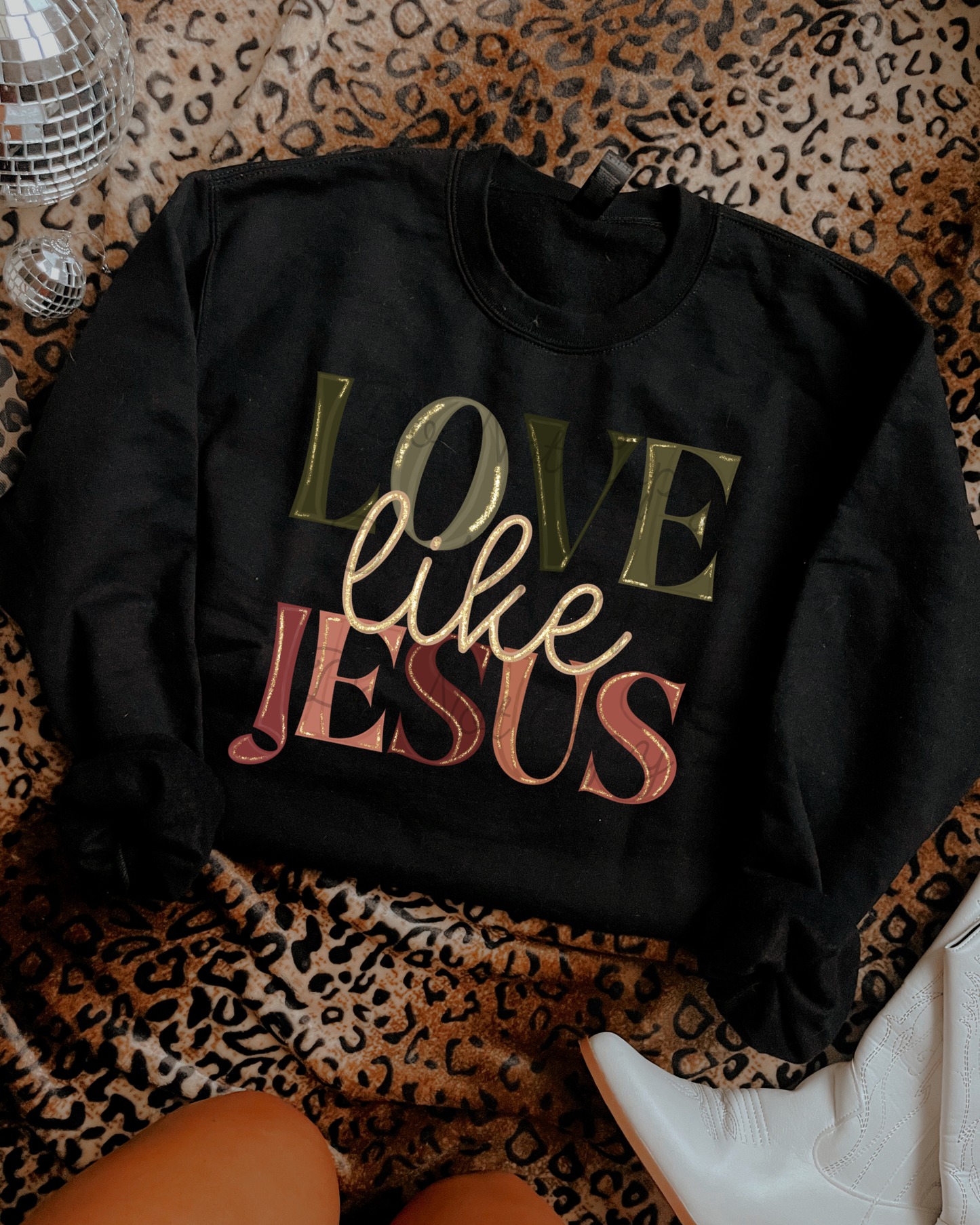 Love Like Jesus DTF Graphics