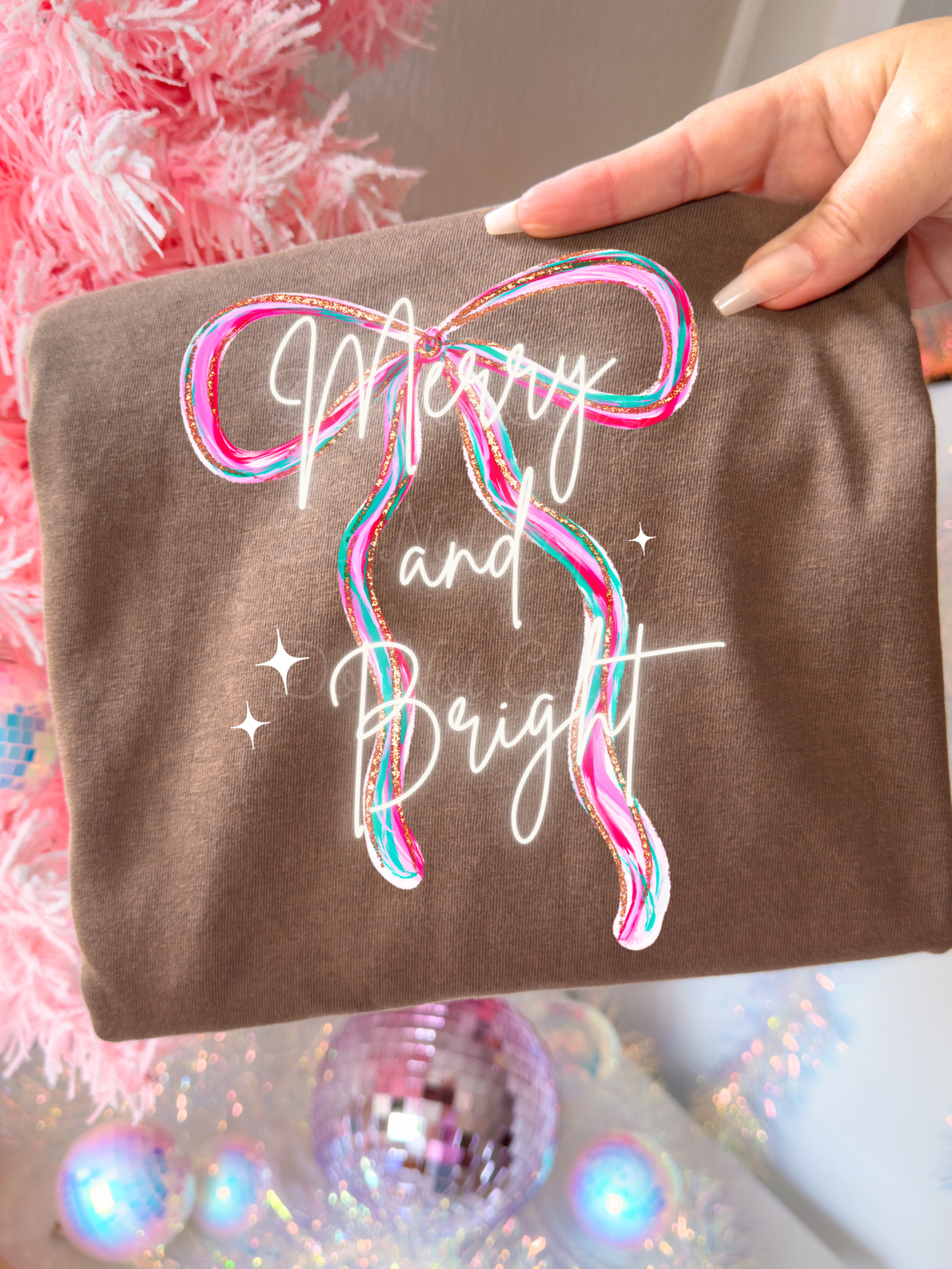Merry & Bright DTF Graphics