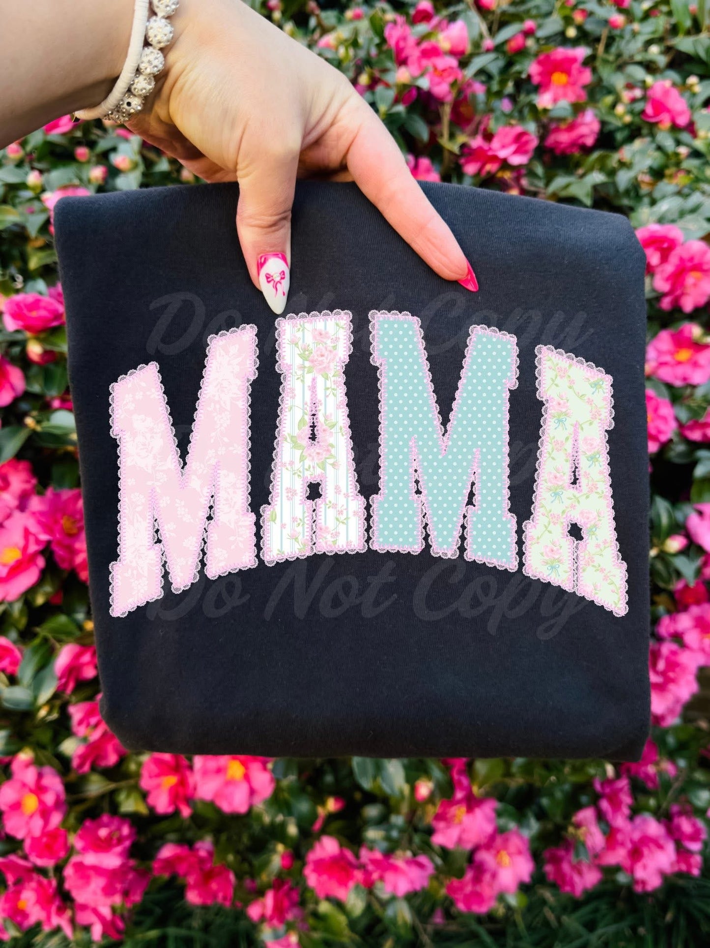Pastel Mama DTF Graphics