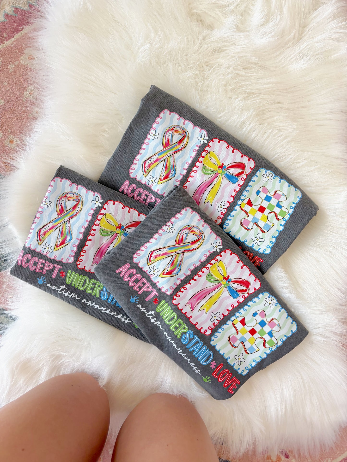 Accept Understand Love DTF Graphics