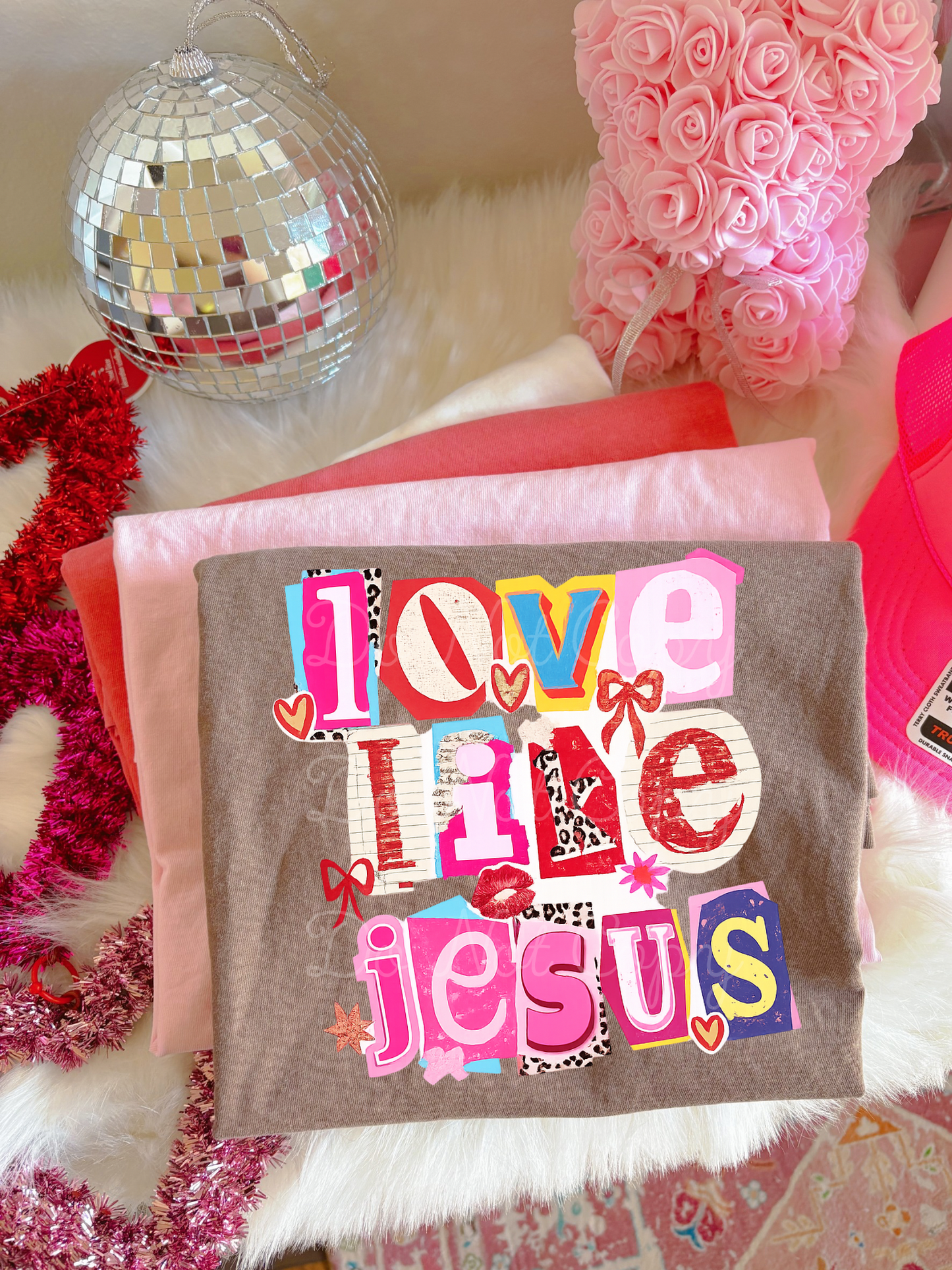 Love Like Jesus DTF Graphics