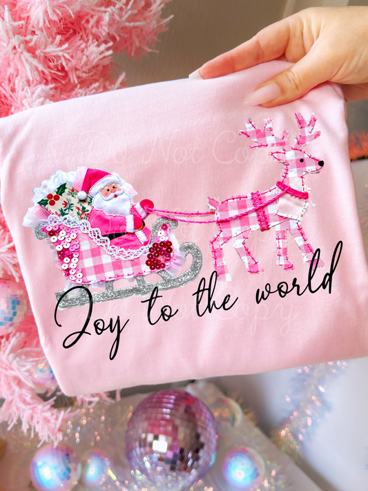 Joy To The World DTF Graphics