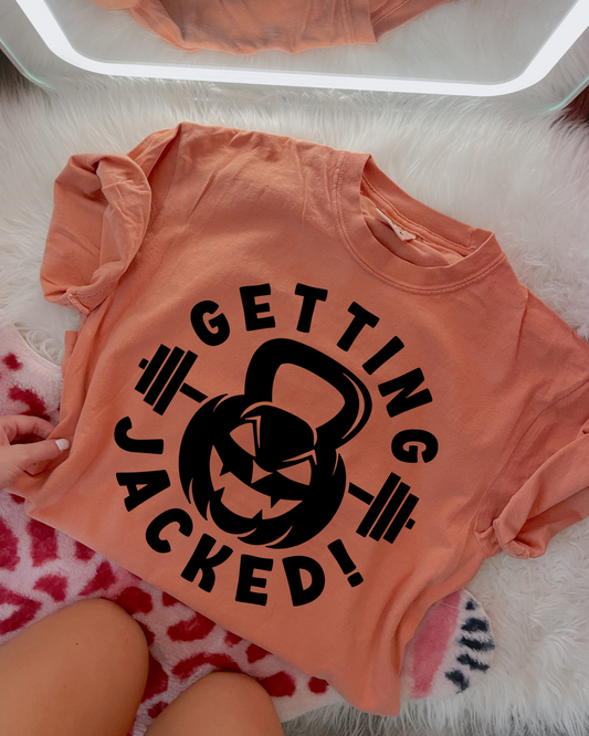 Getting Jacked Gym DTF Graphics