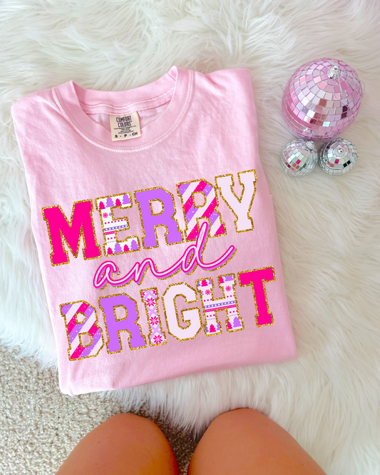 Merry & Bright DTF Graphics
