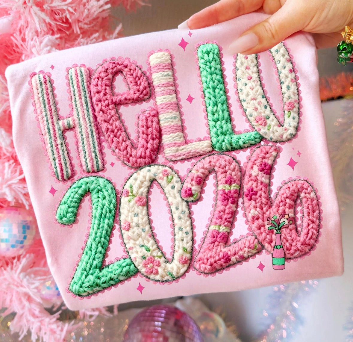 Hello 2026 DTF Graphics