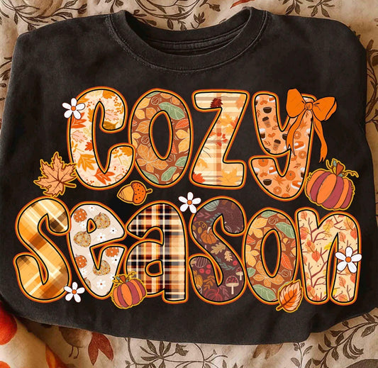 Cozy Season DTF Graphics