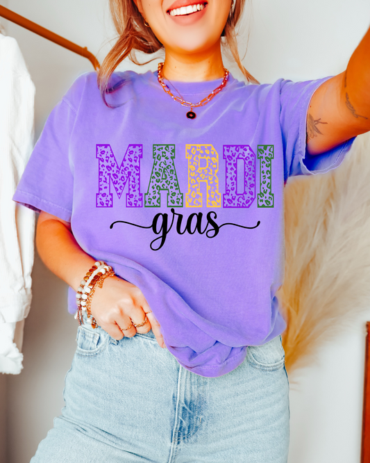 Mardi Gras DTF Graphics
