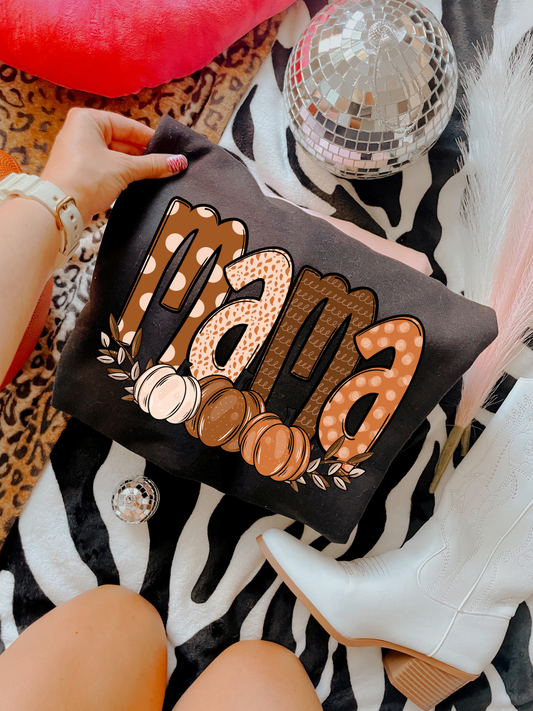 Fall Mama DTF Graphics