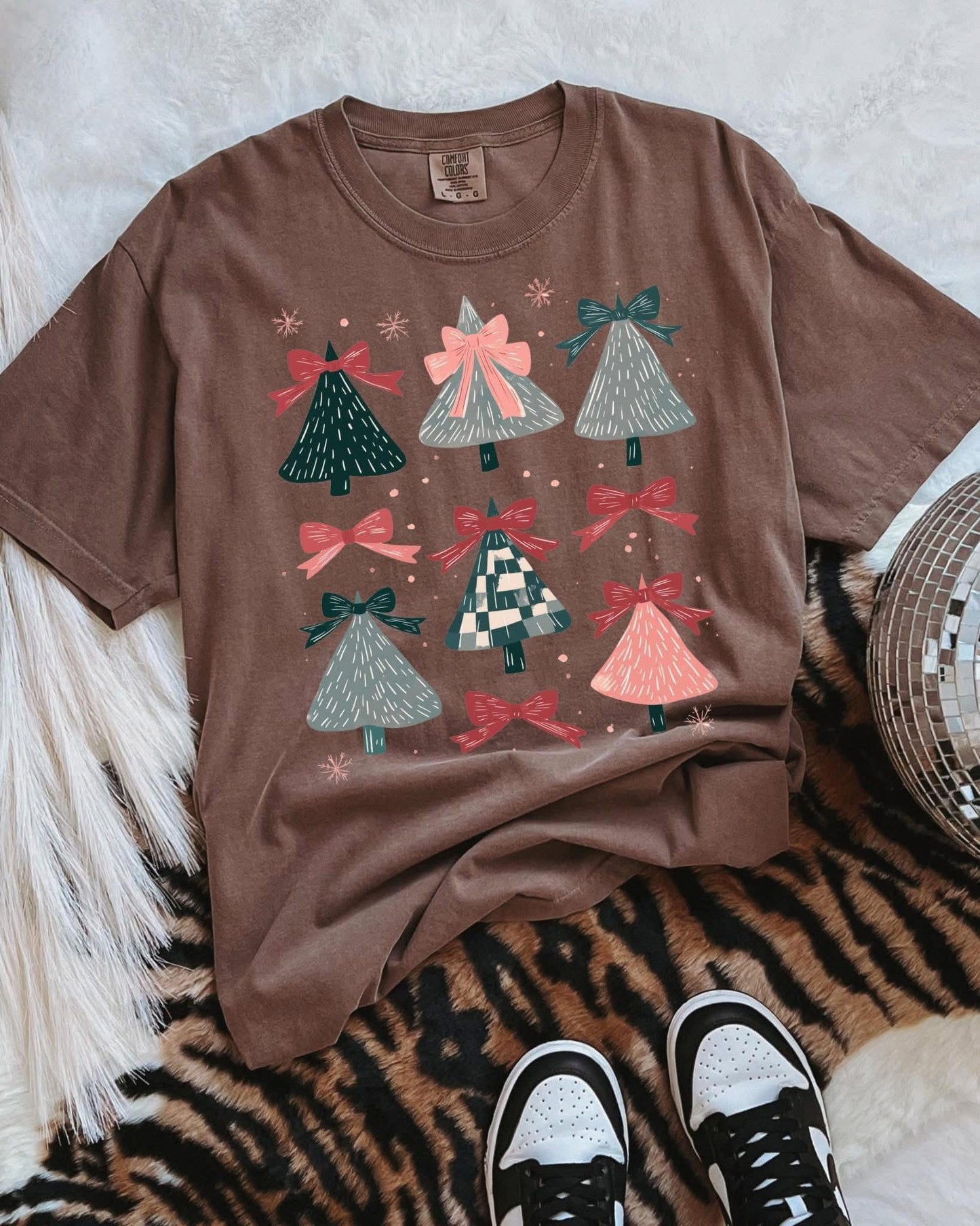 Christmas Trees DTF Graphics