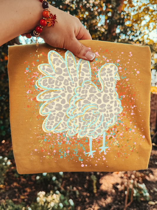 Turkey Splatter DTF Graphics