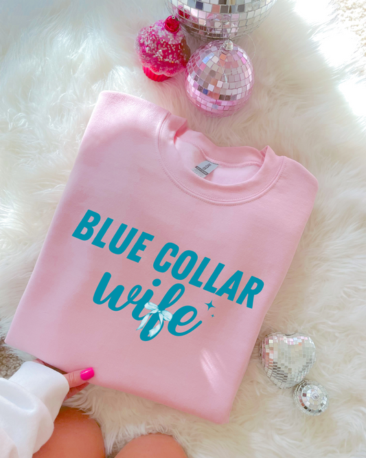 Blue Collar Wife DTF Graphics