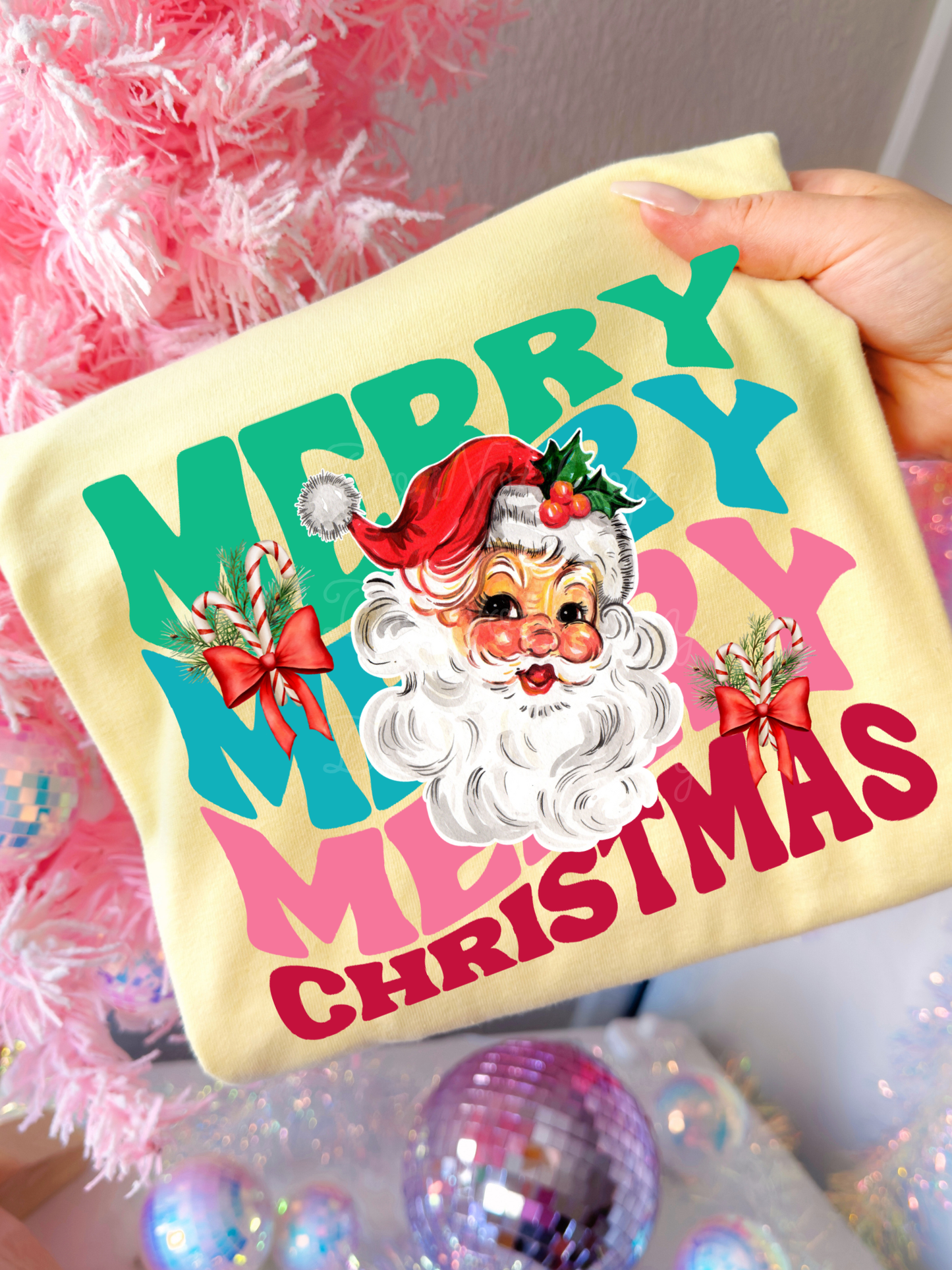 Merry Christmas DTF Graphics
