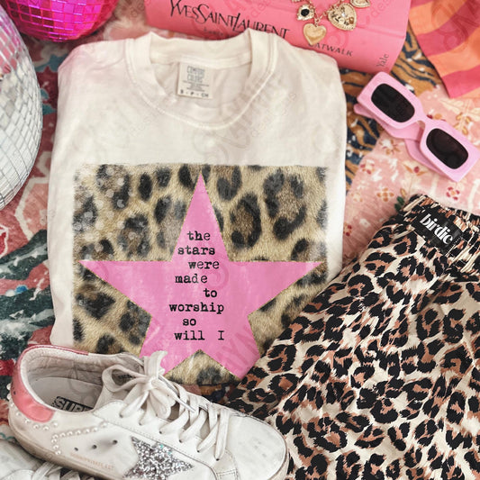 The Stars Were Made To Worship DTF Graphics