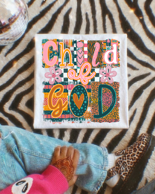 Child Of God DTF Graphics