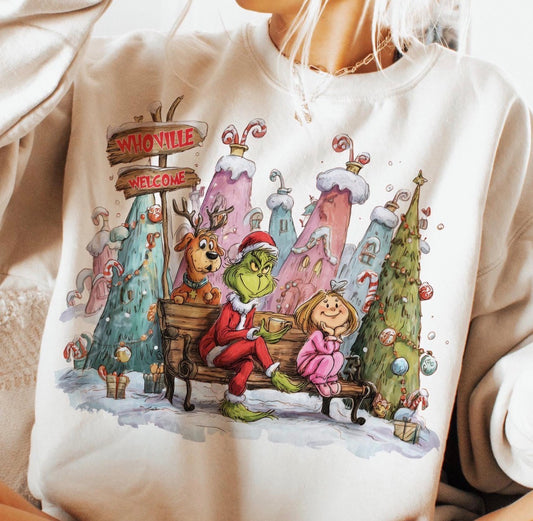 Whoville Welcome DTF Graphics