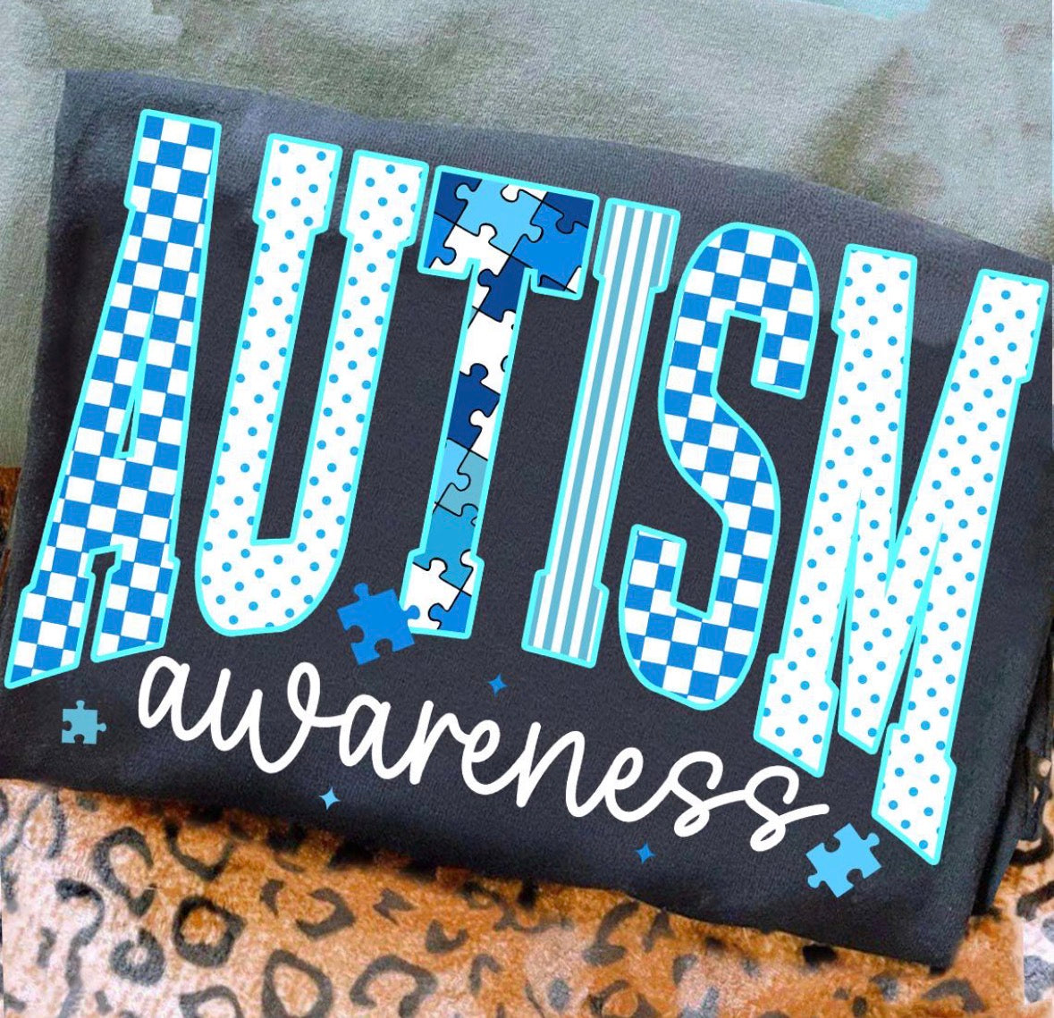 Autism Awareness DTF Graphics